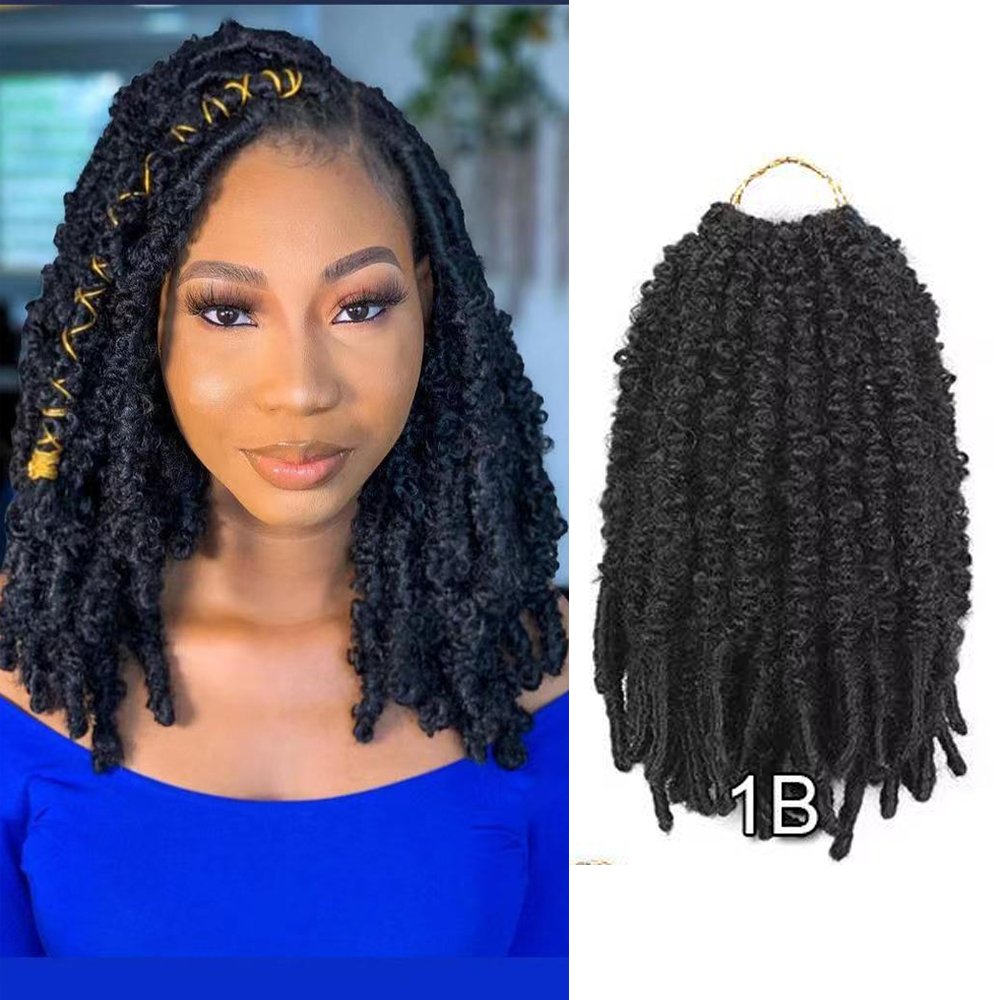Bob dread locs 10inch length faux locs crochet hair