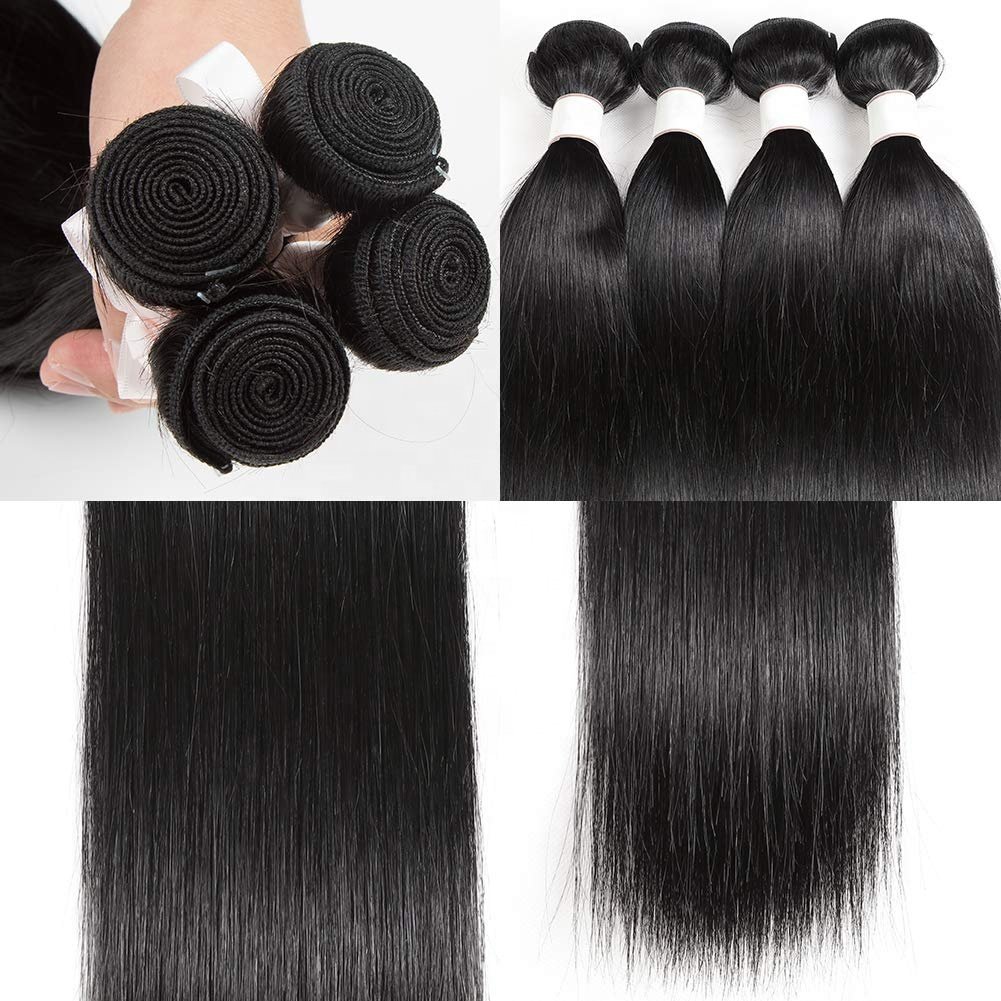 Top grade 12A High Quality straight weave remy hair bundles raw virgin cuticle aligned 100 human hair Best human hair extension