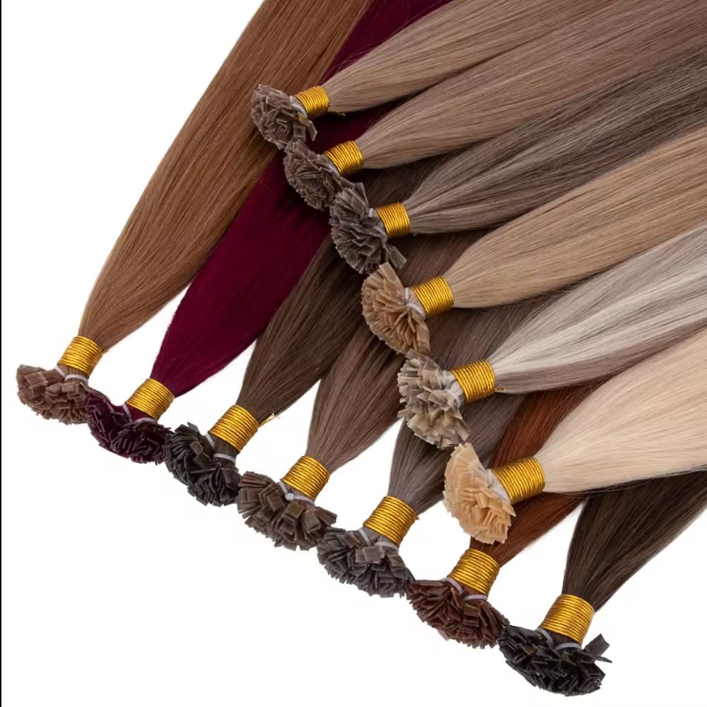Wholesale Water Kinky Curly Itip Human Hair Extension Micro Link Ktip Hair Extensions Human Hair Extension