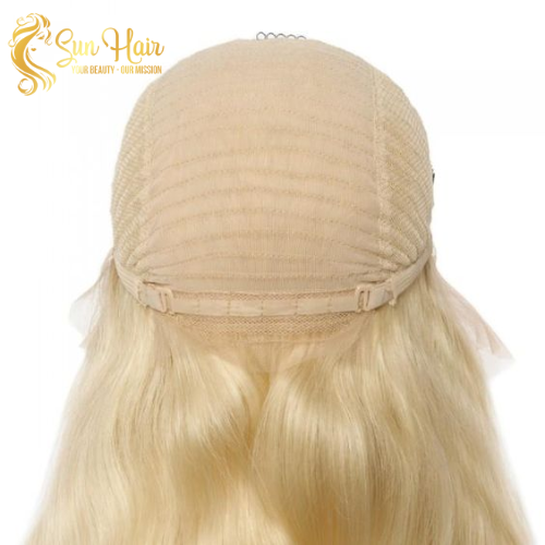 SunHair Company Wholesale Hot Fashion Blonde Straight Front Lace Wig 100% Vietnamese Hair Human Hair Extensions
