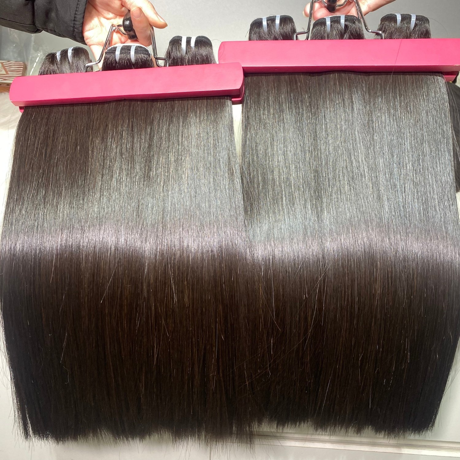 Premium Quality Raw Bone Straight 100% Real Vietnamese Human Hair Extensions Wholesale Price