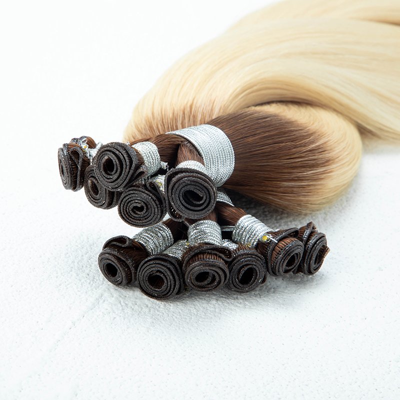 Leshine New Design Genius Wefts handtied wefts Invisible Genius Weft Human Hair Extensions Vendors