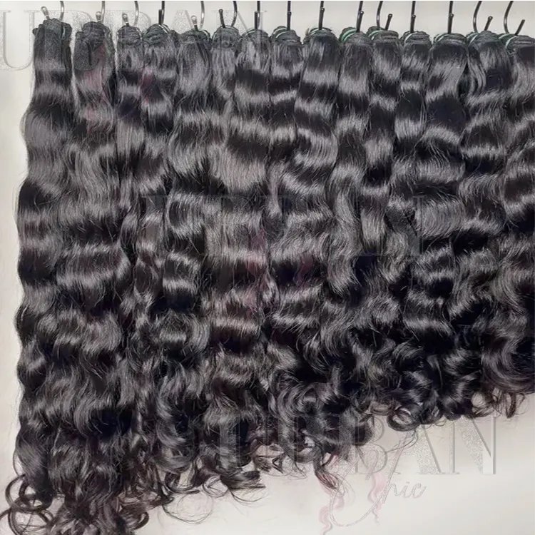 wholesale Raw Vietnamese human hair extension raw indian hair Burmese Curl