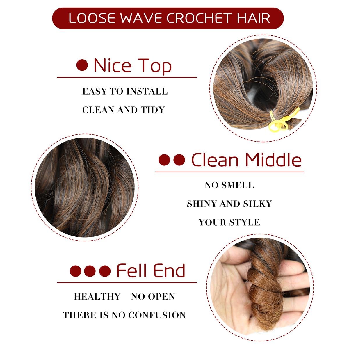 Loose wave 22inch Wholesale Synthetic Spiral Curl Wavy Braiding Hair French Curls Braids Extensions 150g Curly Hair for Braiding