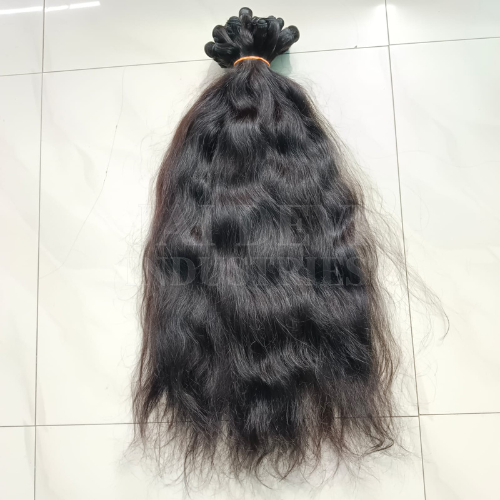 Cheap Remy Virgin Human Hair Extensions Unprocessed Wave Hair Bundles Raw Indian High Quality Hair Directly from India