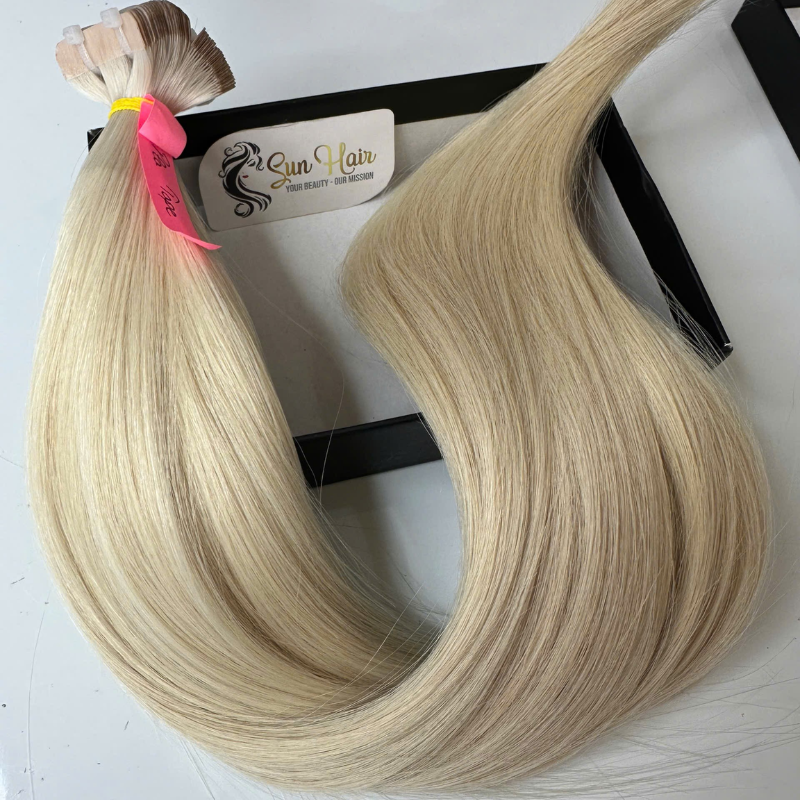 Wholesale Price Tape Hair Product Easy To Use With Pla Color Straight Texture SDD Thick Tail 100% Real Human Hair Extensions
