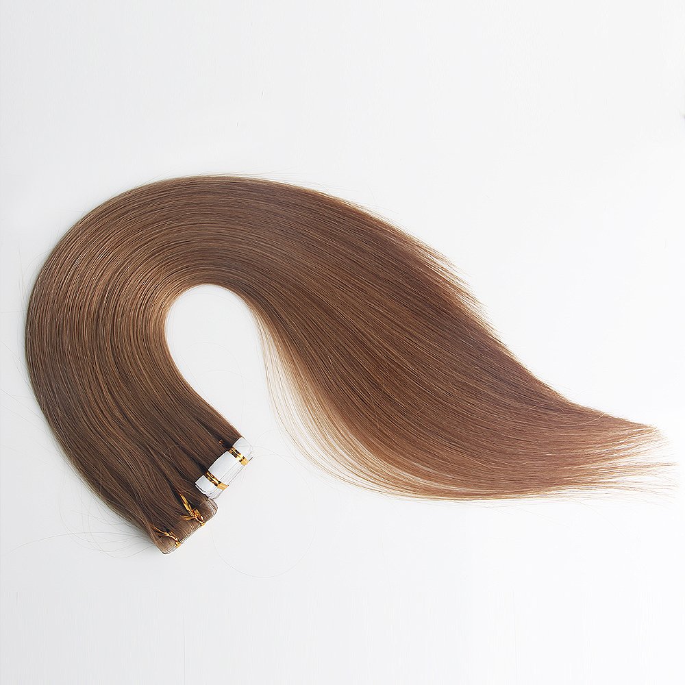 Luxury Raw Virgin Cuticle Aligned Seamless Rejected Double Drawn Invisible Skin Weft 100 Remy Russian Tape ins Hair Extensions