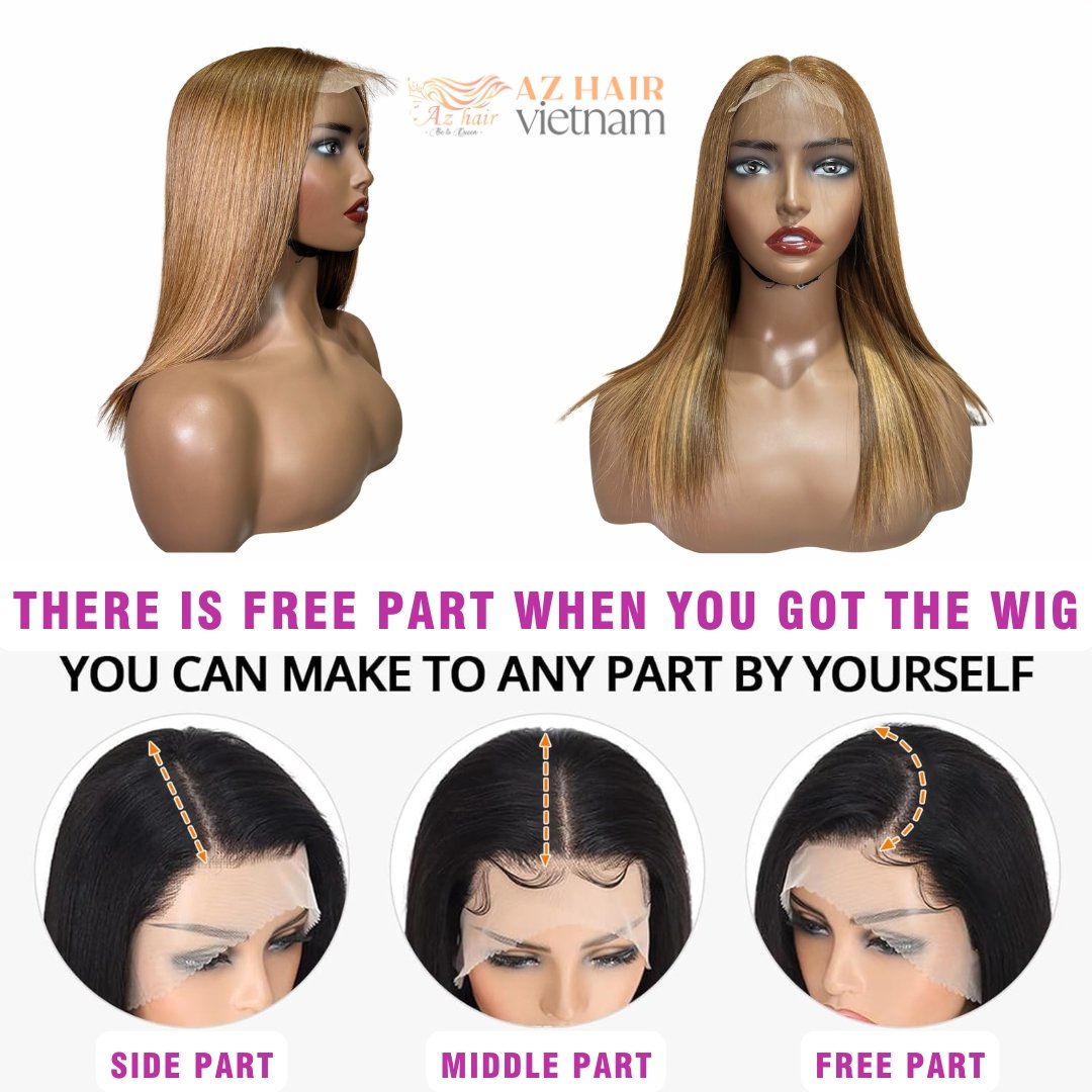 13x4 Transparent Swiss HD Lace Frontal Wig 100% Vietnamese Human Hair Wig 13x6 HD Human Hair Lace Front Wigs For Black Women