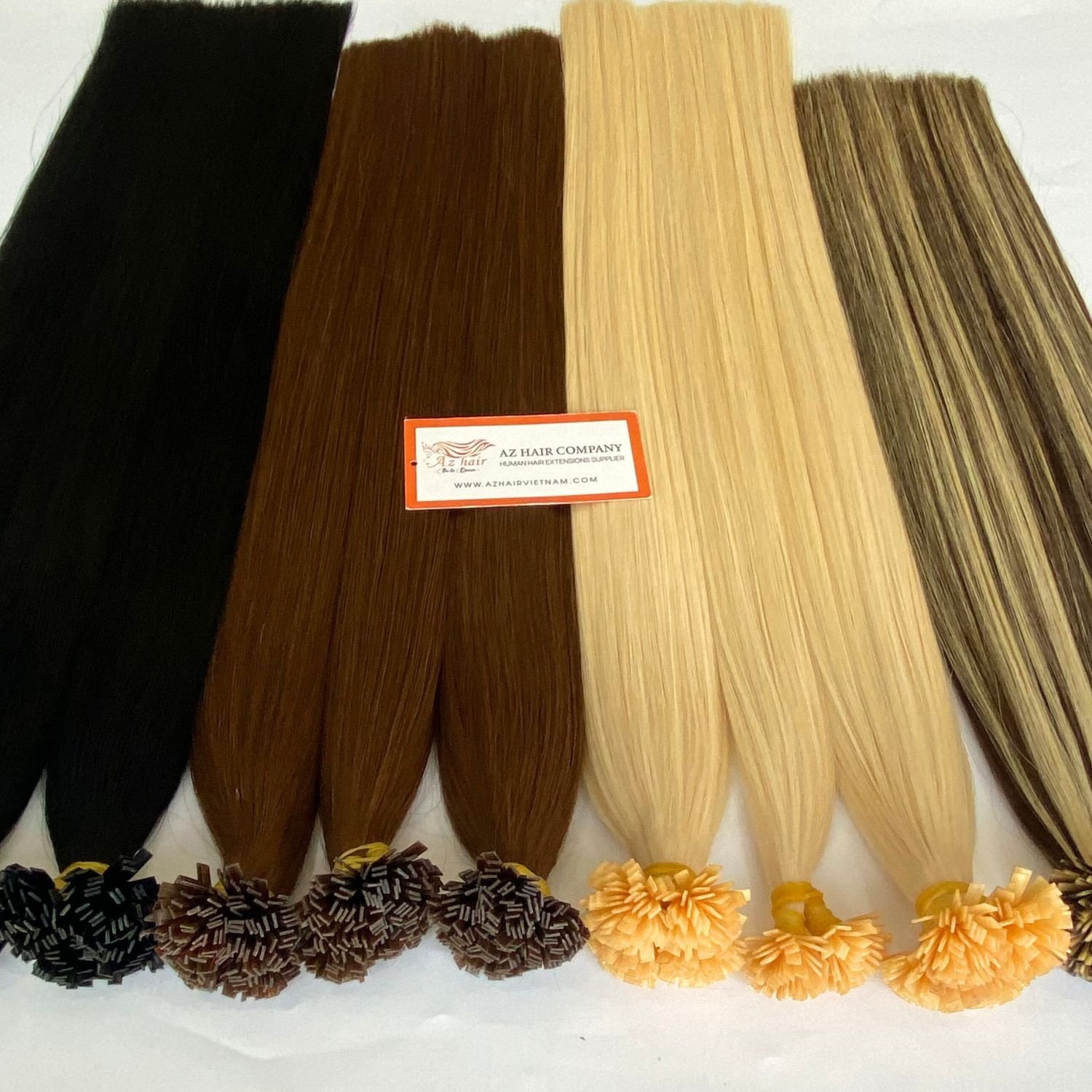 Best Selling Keratin Flat Tip Hair Extensions Double Drawn Length 8-34 inches Vietnamese Wholesale