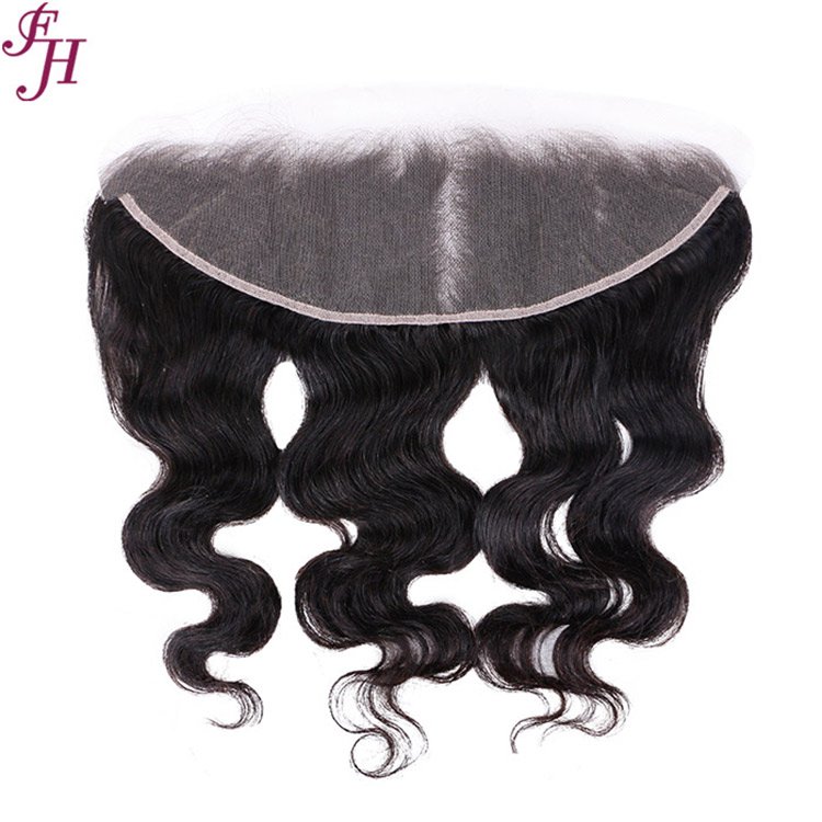 FH HD Lace Closure 13x4 Natural 613 Blonde Human Hair Extensions Brazilian 100% Unprocessed Human Hair Closure Frontal