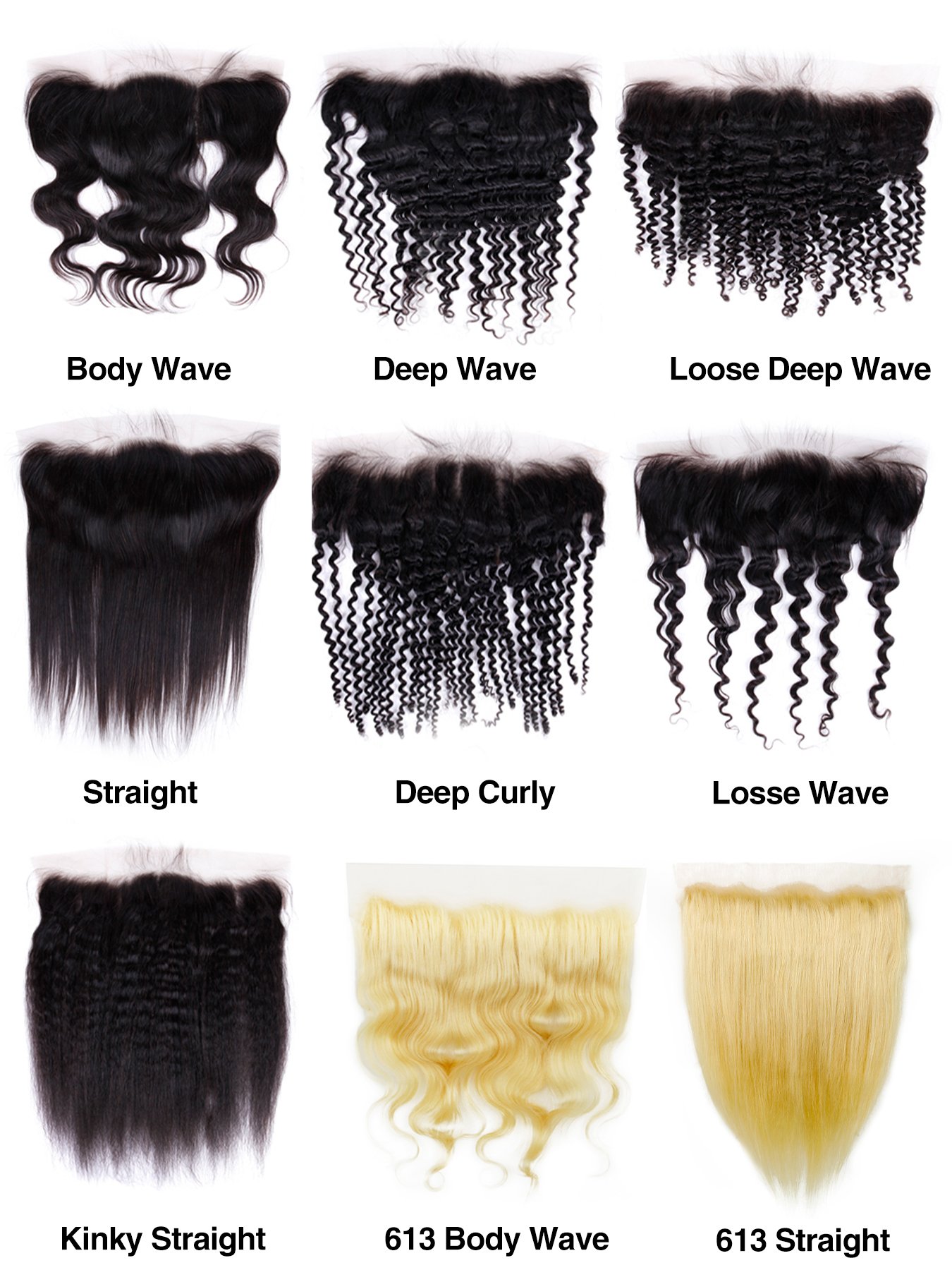 FH HD Lace Closure 13x4 Natural 613 Blonde Human Hair Extensions Brazilian 100% Unprocessed Human Hair Closure Frontal