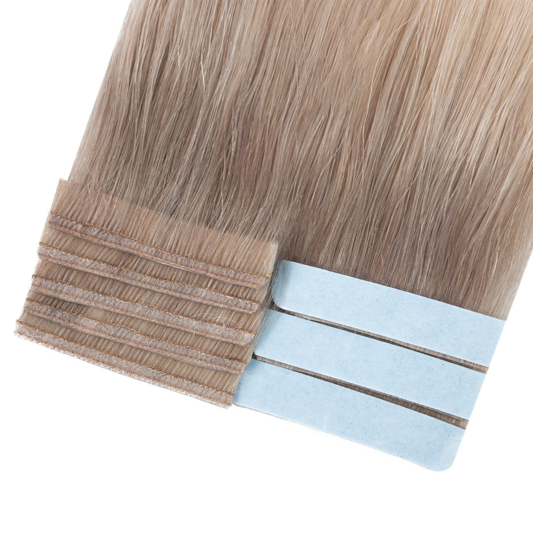 Wholesale Customized Thick End No Shedding Virgin 100% Human Hair Russian Genius Weft Hair Extensions