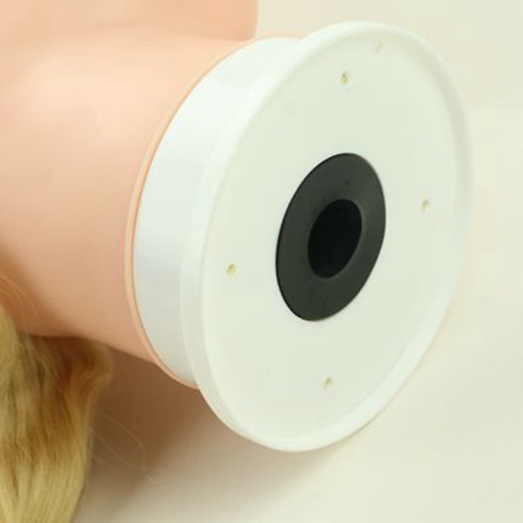 XUCHANG HARMONY 12 16 18 22 26inch Training Doll Head Dummy Barber Practice Hairdressing Mannequin 100% Human Hair Factory Price