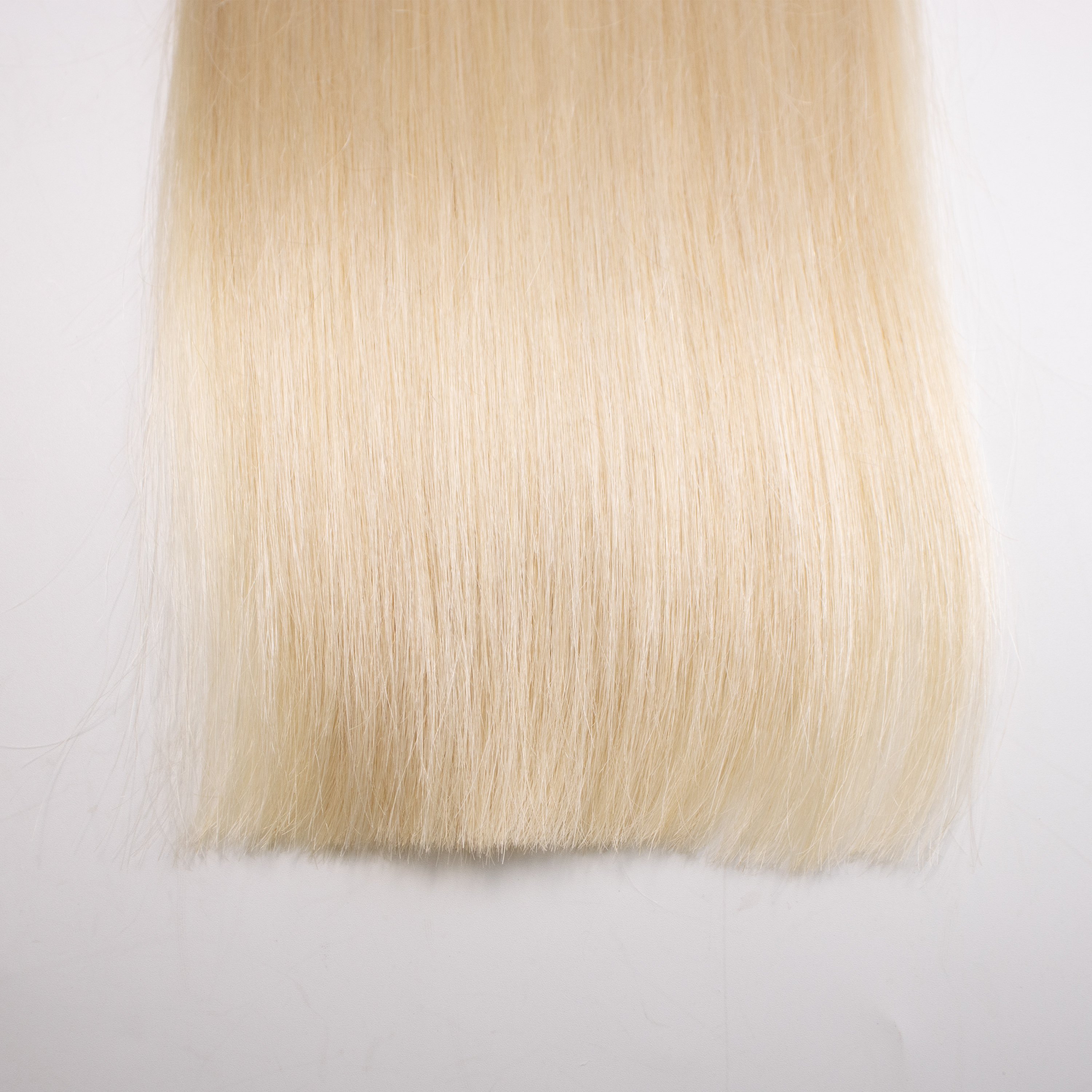 Wholesale I Tip Human Hair Extensions Blonde Color Raw Cuticle Aligned Burmese Hair