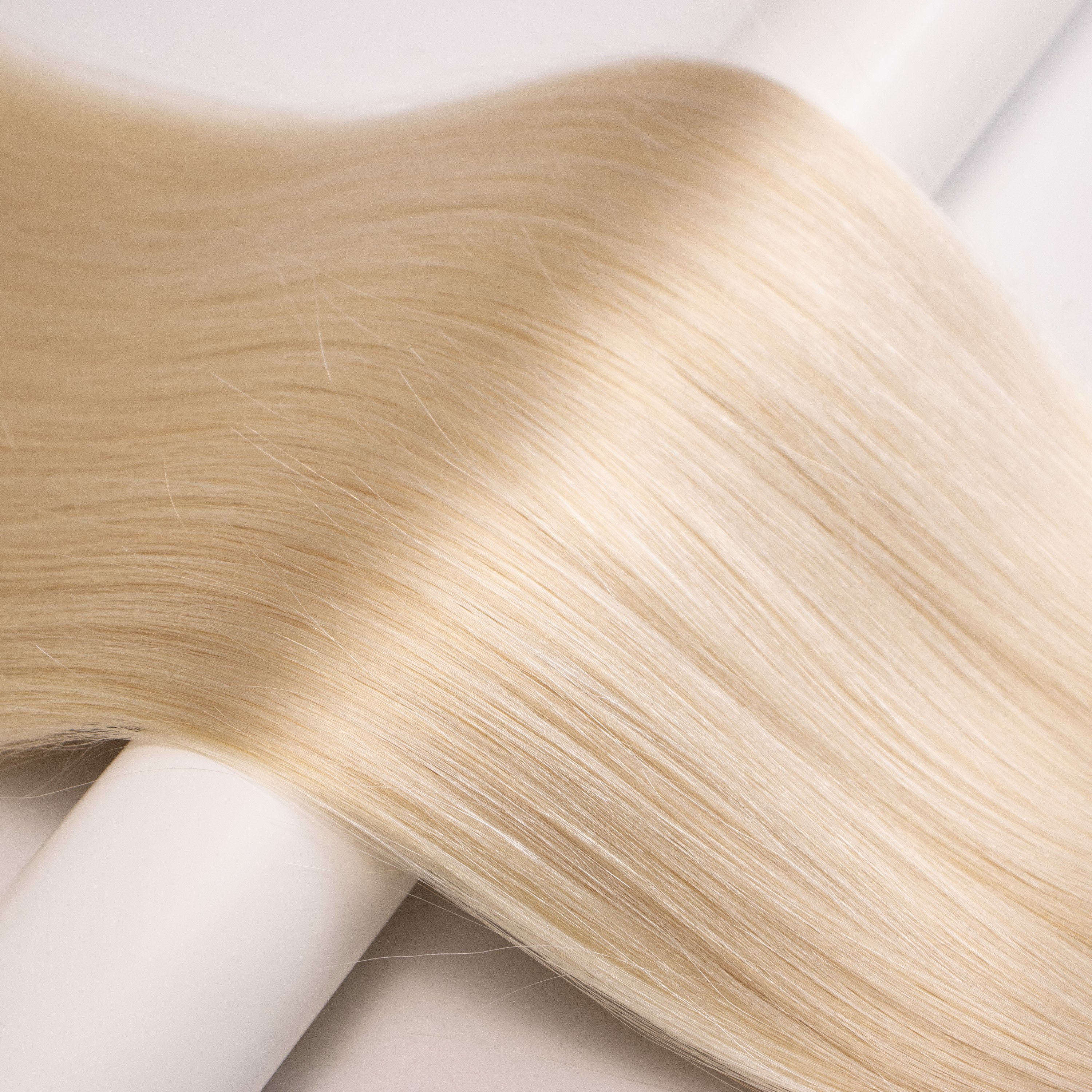 Wholesale I Tip Human Hair Extensions Blonde Color Raw Cuticle Aligned Burmese Hair