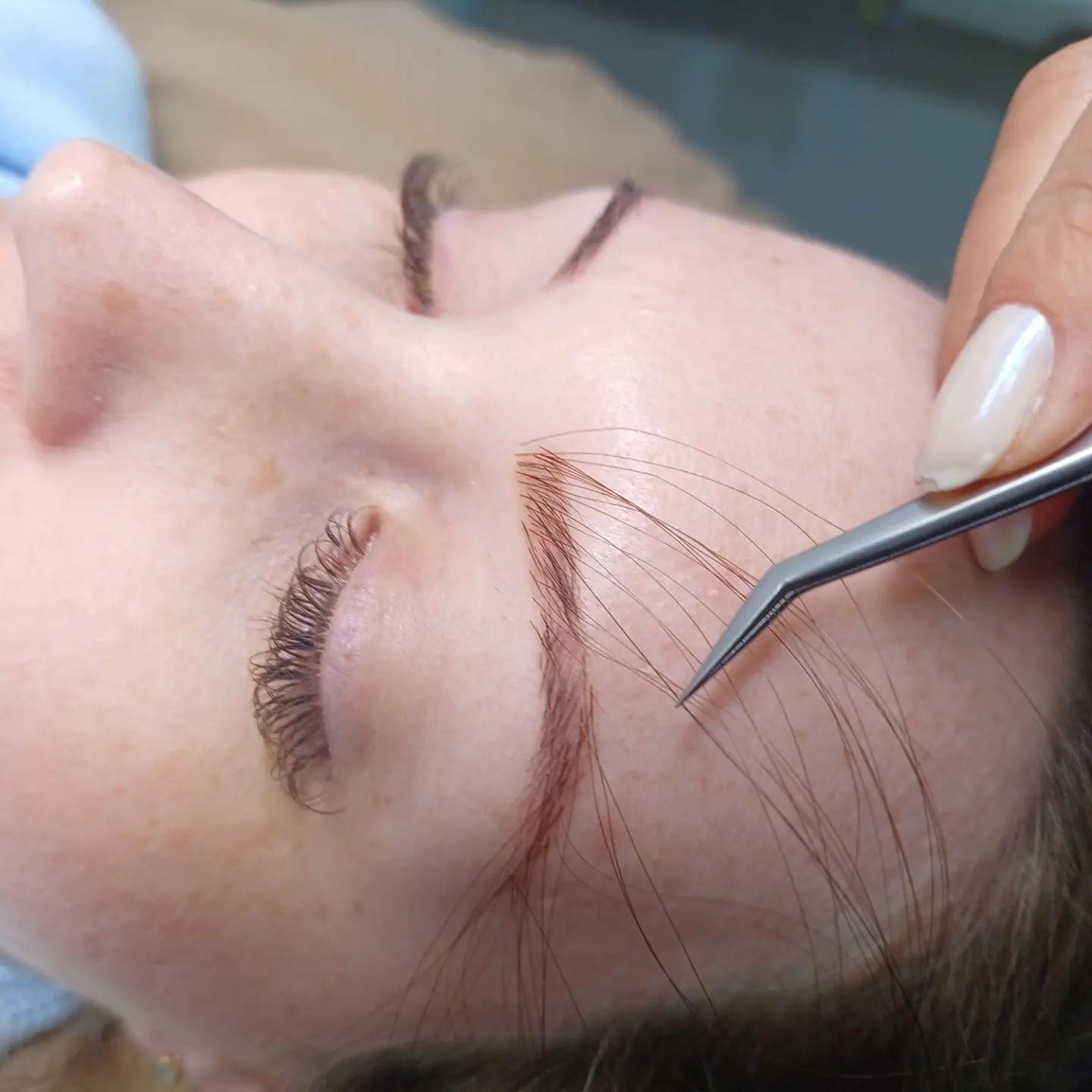 15cm 20cm customized Tape hair ring Different colors human hair extensions and New technology lashes and brows extensions