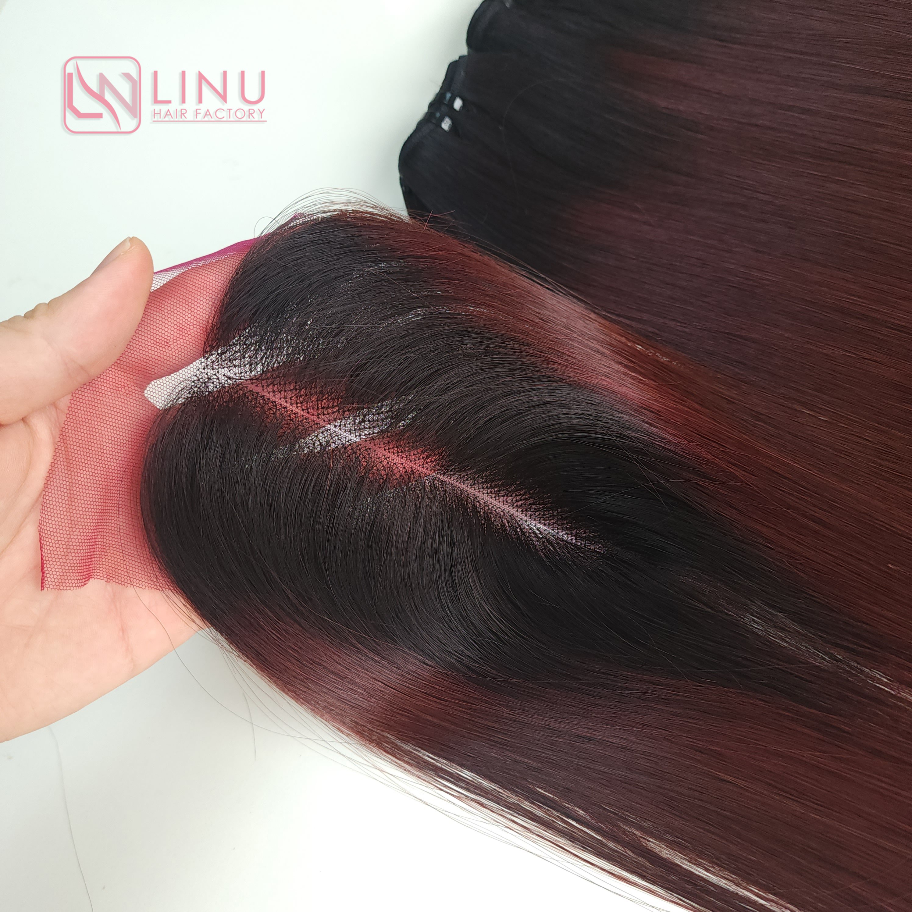 Vietnamese Dark Color Natural Bone straight Hair Wholesale Prices Unprocessed Virgin Natural Silky No Shedding Silky Natural