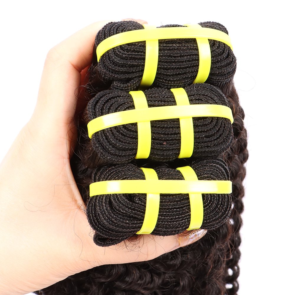 Wholesale Kinky Curly Natural Black Color Human Hair Extension, Cheap 10A Remy Virgin Brazilian Hair Bundles