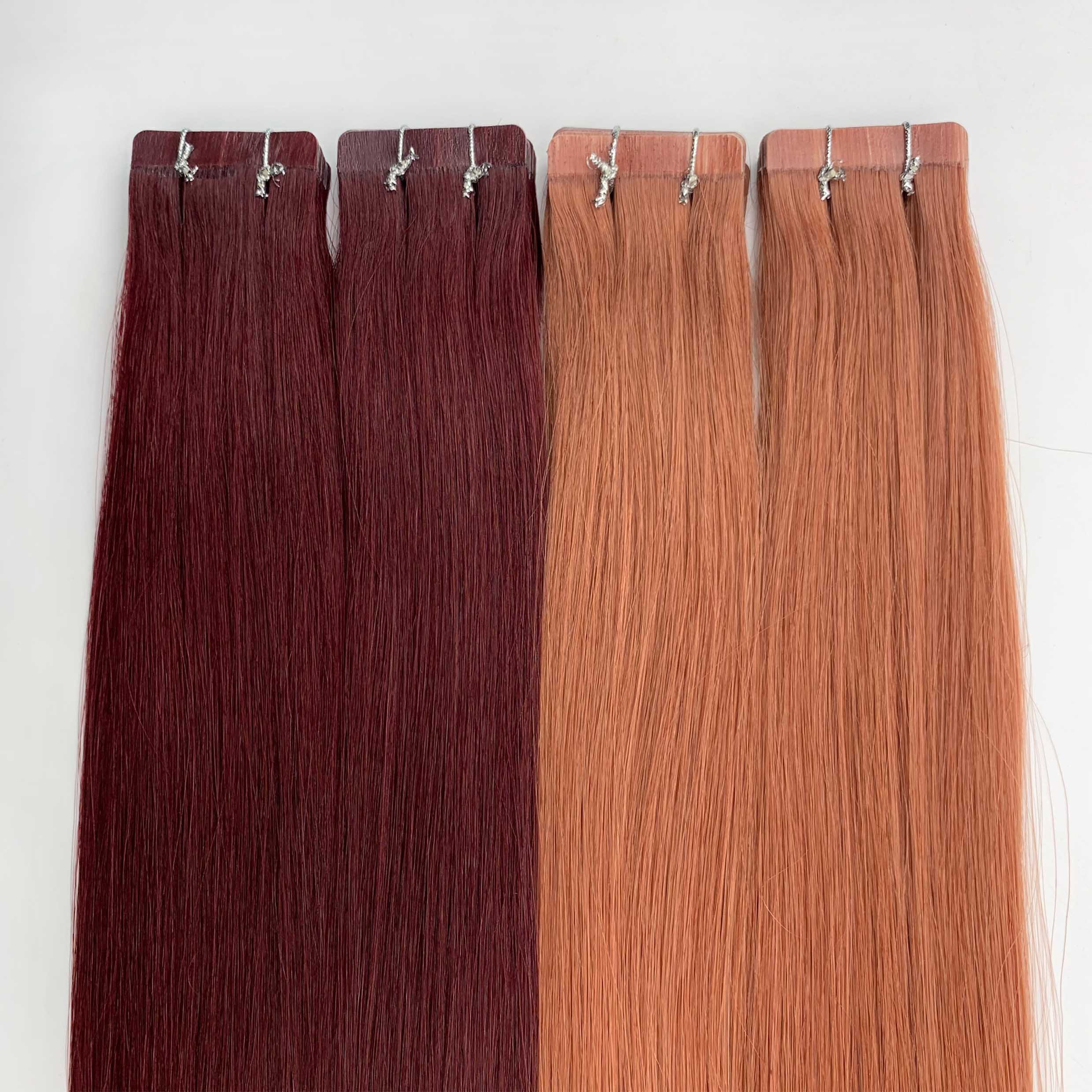 Wholesale Balayage Color Virgin Hair Vendors long line regular tape in extensions tape in human hair extensions