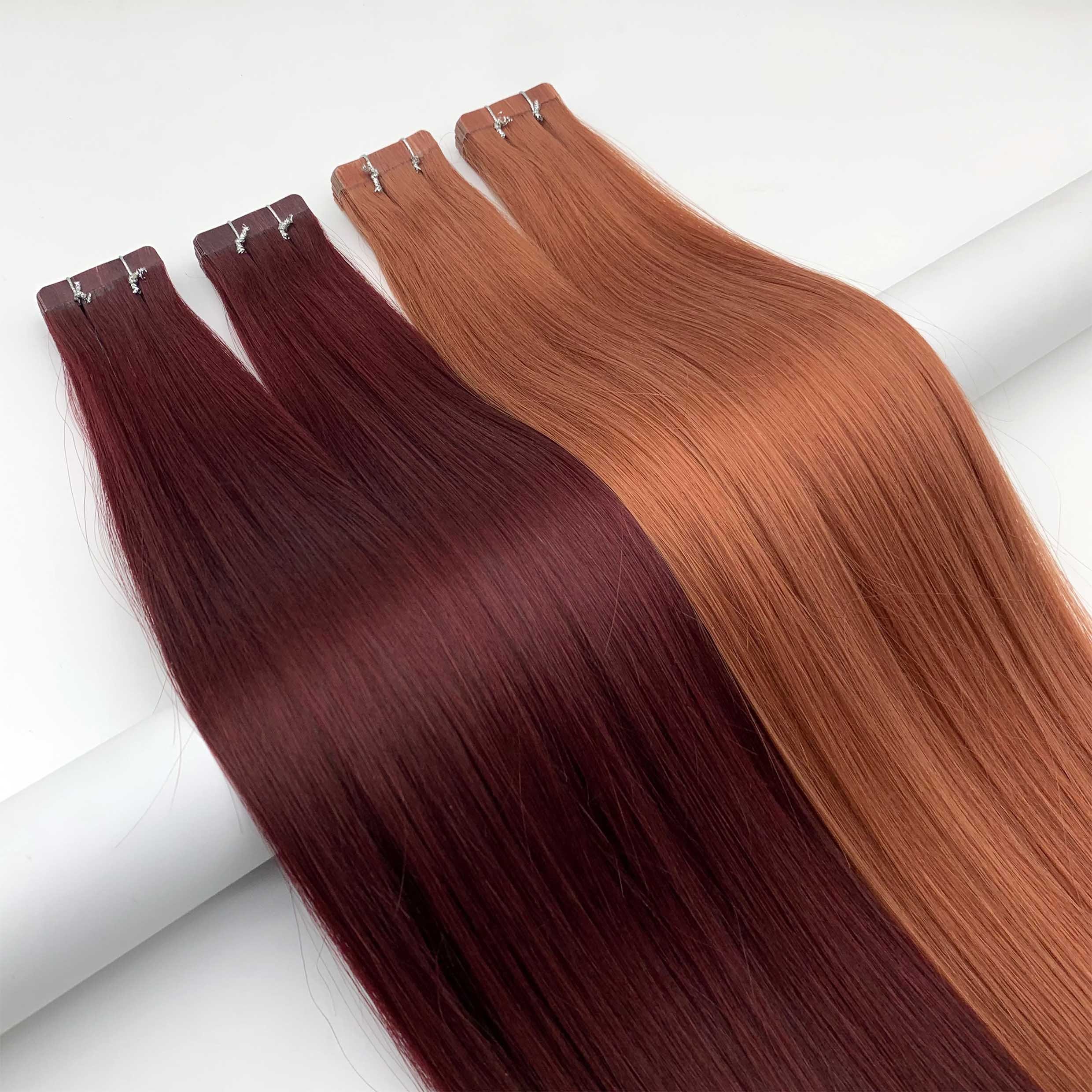 Wholesale Balayage Color Virgin Hair Vendors long line regular tape in extensions tape in human hair extensions
