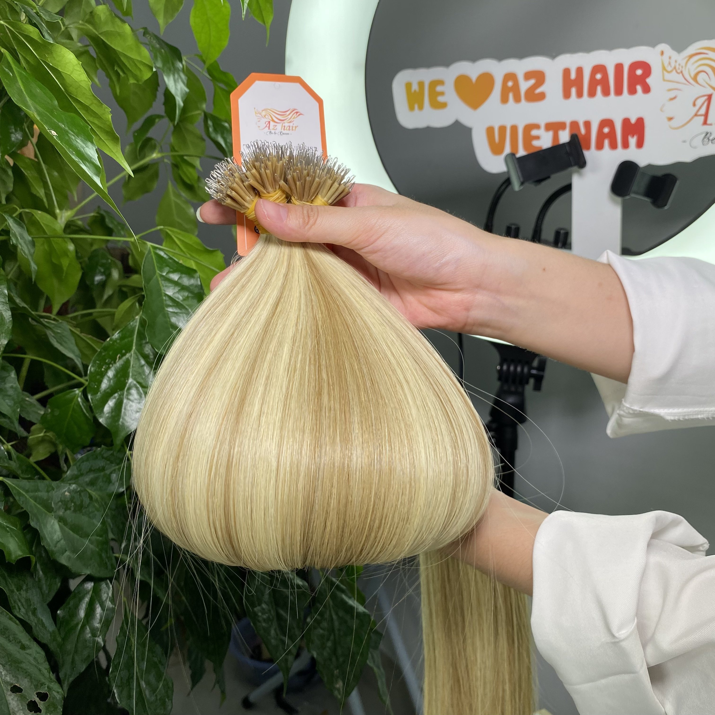 Wholesale Thick End Double Drawn Remy Vietnamese Keratin Flat U Nano I Tip Hair Extensions Best Price