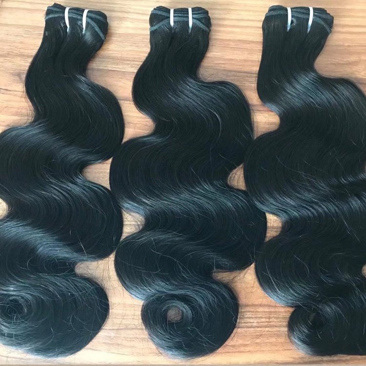 Hot Sale 12a Raw Virgin Cuticle Aligned Hair Bundle Human Hair Extensions Machine Double Weft Brazilian Body Wave Bundles