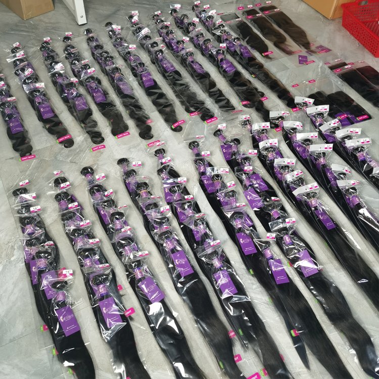 Hot Sale 12a Raw Virgin Cuticle Aligned Hair Bundle Human Hair Extensions Machine Double Weft Brazilian Body Wave Bundles