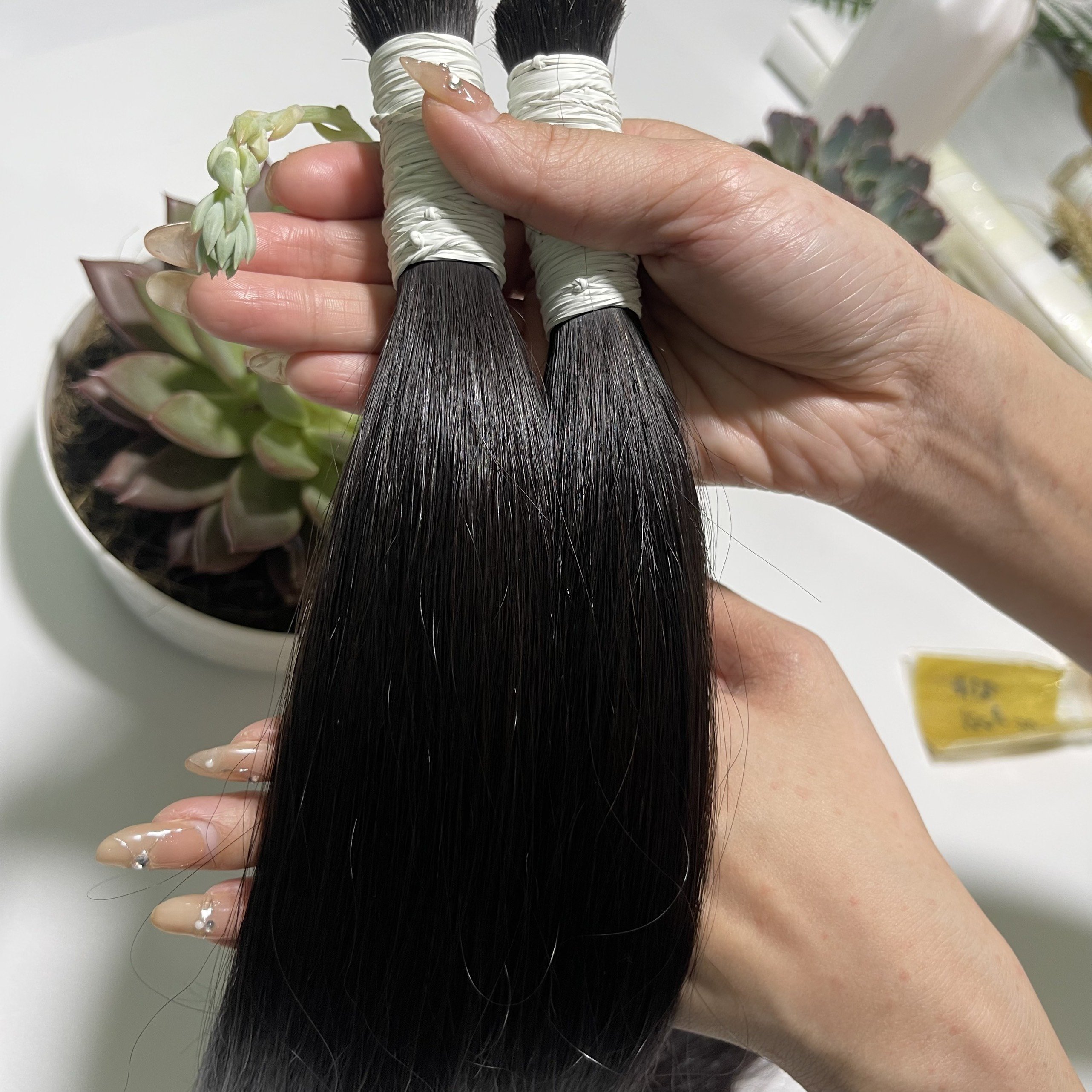 Top Grade Quality Bulk Vietnamese Raw Hair Black Blonde Raw 613 Virgin Cuticle Aligned Human Hair Extension