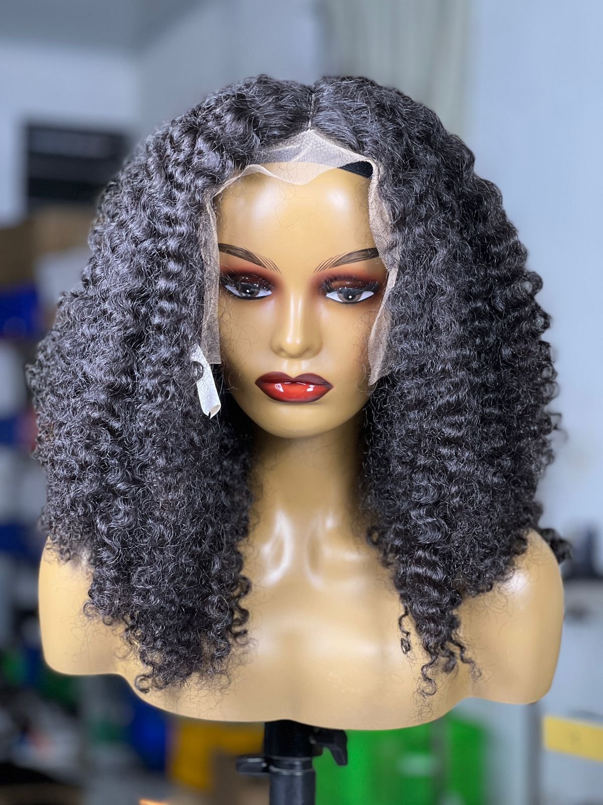 Top Grade Raw Virgin Unprocessed Hair Burmese Wig Human Hair Extensions, in stock ready to ship wig for women from Minnie Hair