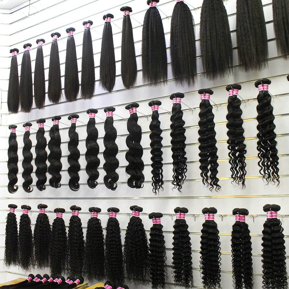 100% Human Hair Extension Virgin Cuticle Aligned Hair, Cheveux Cabelo Humano Cuticle Aligned Virgin Hair Human