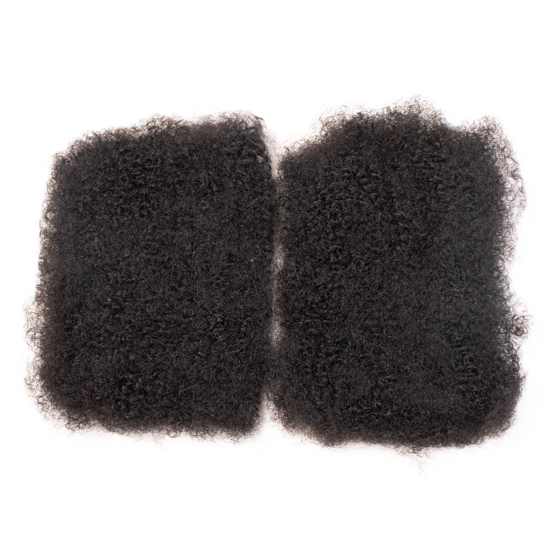 8 inches Natural Black Afro Kinky Bulk Human Hair 4C Hair Bulk For Crochet Dreadlocks Braiding Hair Can dye bleach