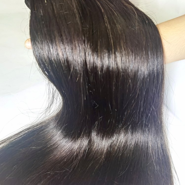 Brazilian Hair Bundle Free Sample Shine Human Hair Extension Wholesale Unprocessed Raw Mink Weaving 16Inches Time