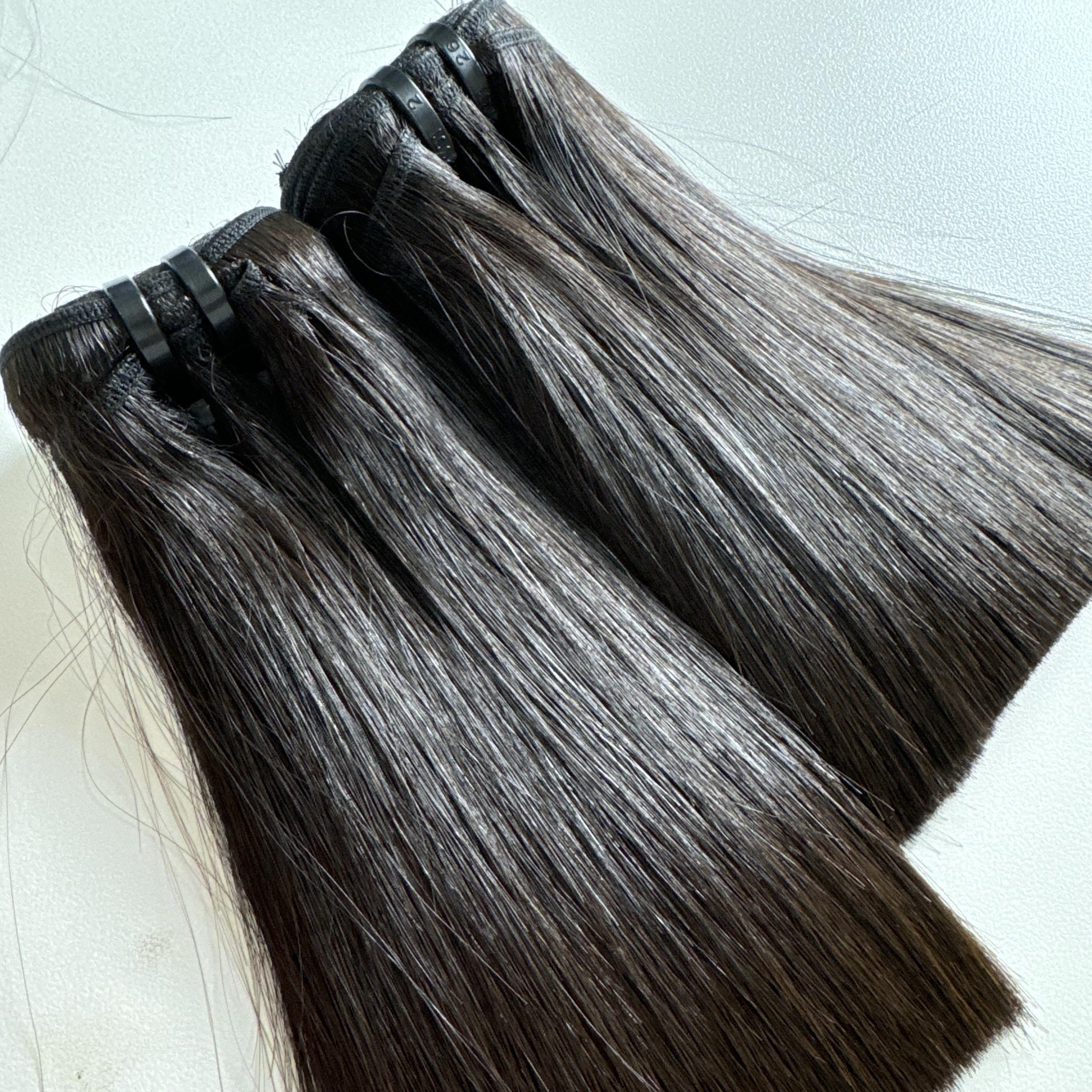 Hot Sale Unprocessed Remy Virgin Human Hair Extensions Double Drawn Machine Weft Visible Invisibly Integrated Wholesale Hot Free