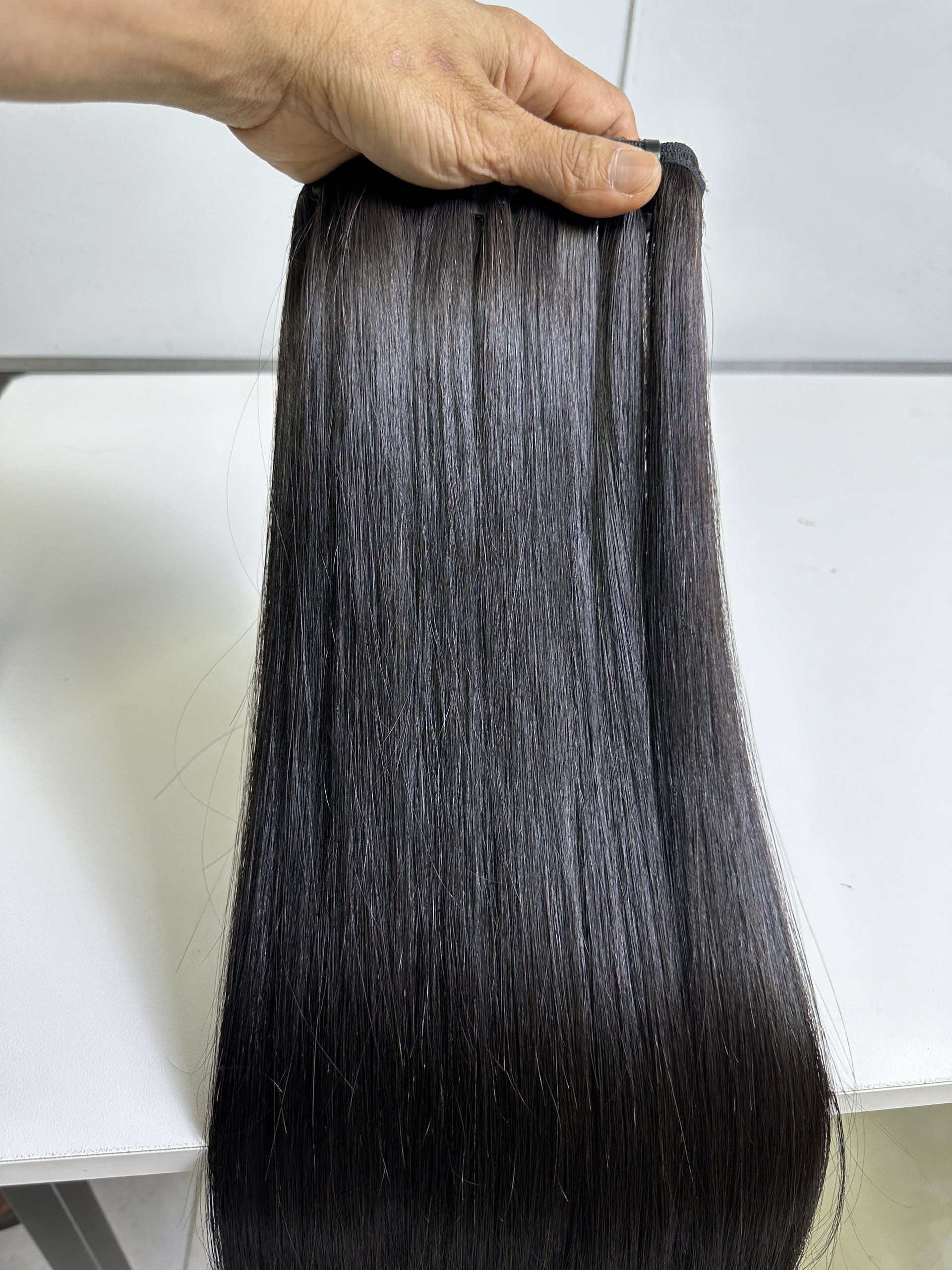 Hot Sale Unprocessed Remy Virgin Human Hair Extensions Double Drawn Machine Weft Visible Invisibly Integrated Wholesale Hot Free