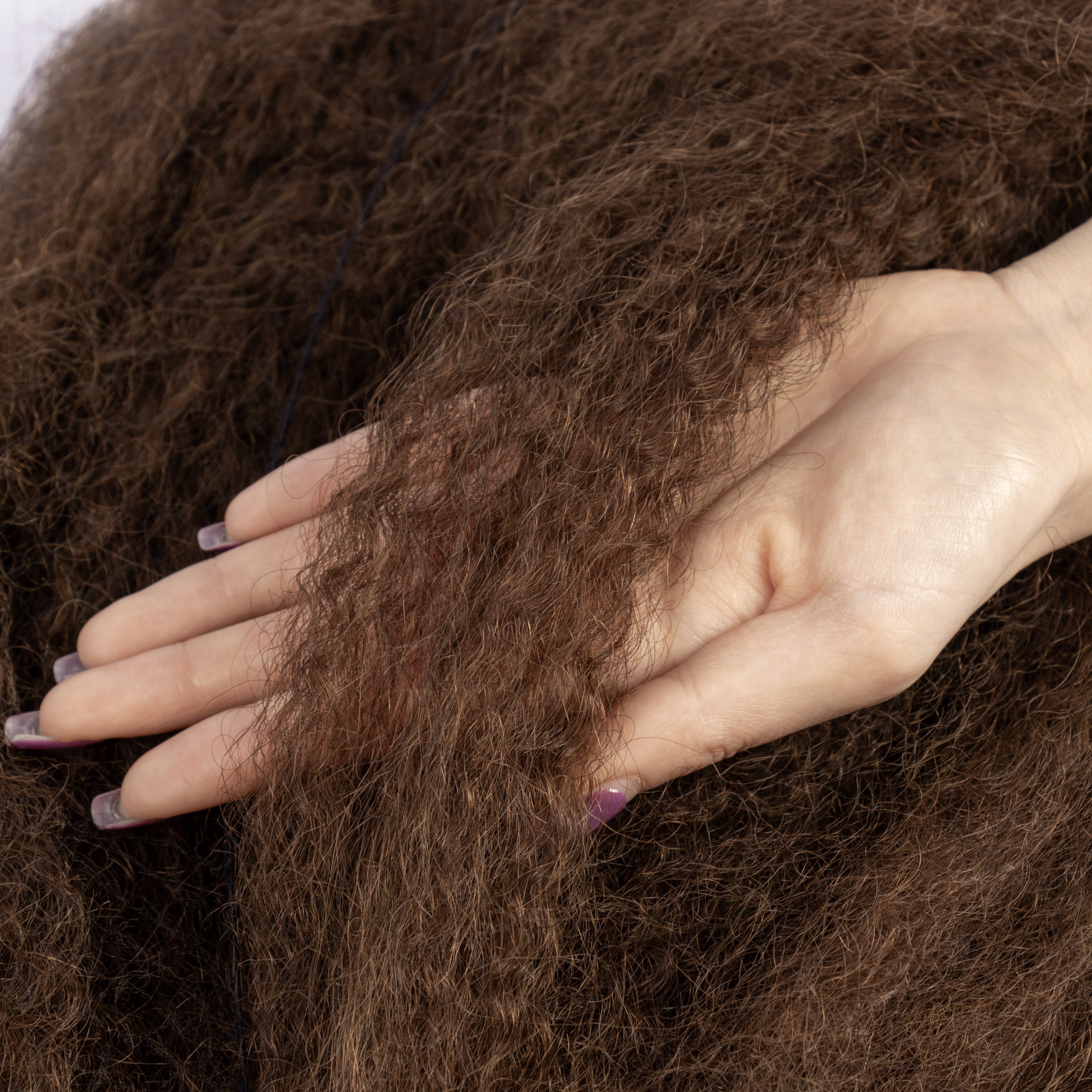 Hot Selling Afro Kinky Bulk Human Hair No Weft For Micro Twist Locks 30g 100% Human Braiding Hair
