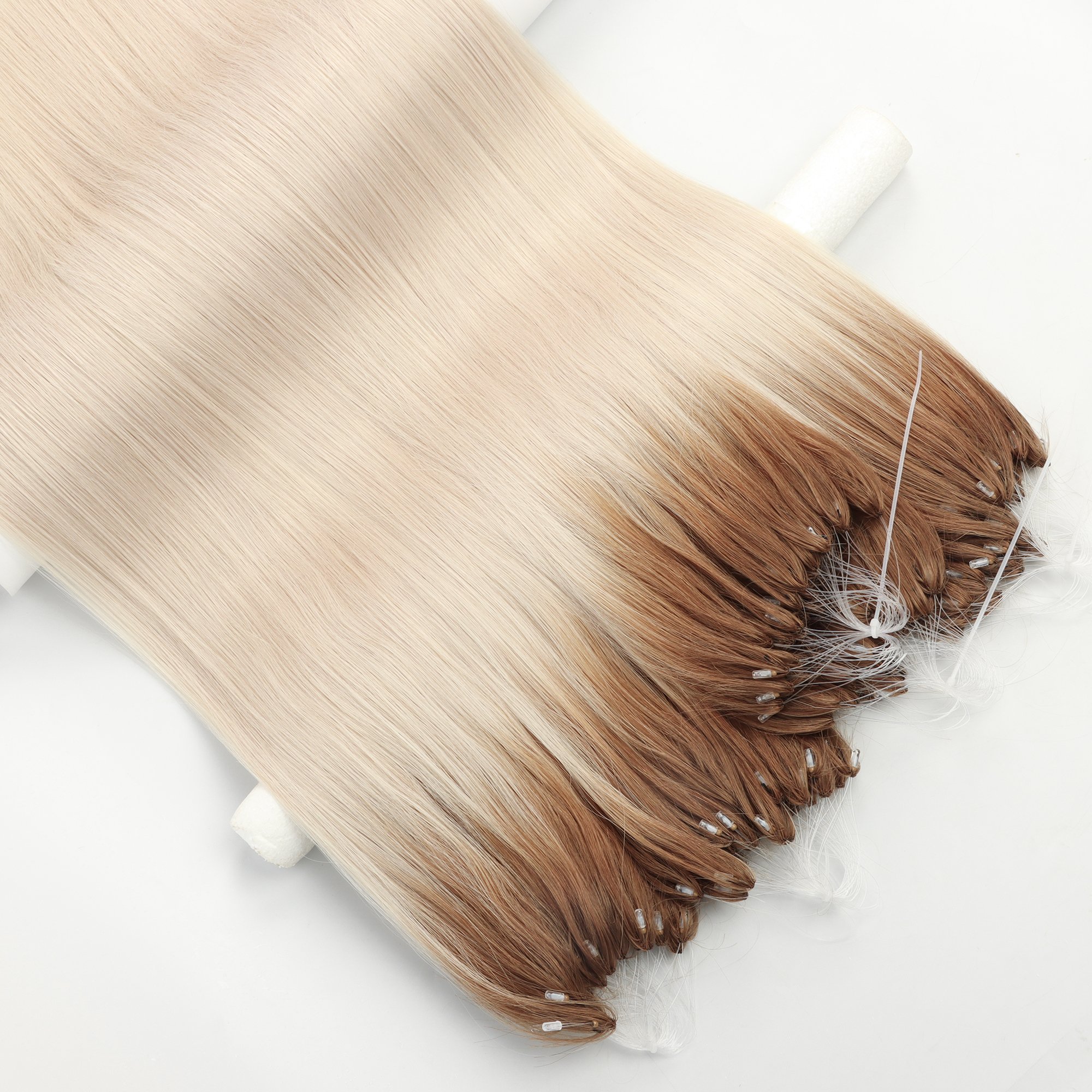 2024 Hot Sale New Arrival Human Hair Extensions Feathering Extensions invisible Wifi Hair Micro Loop Hair Extension