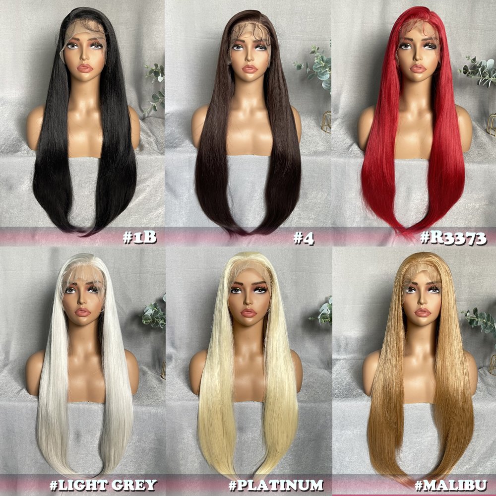 starhair 32Inch Long 13x6 Lace Body Wave Pre Plucked with Baby Hair Glueless Swiss Lace Heat Resistant Synthetic Lace Front Wigs