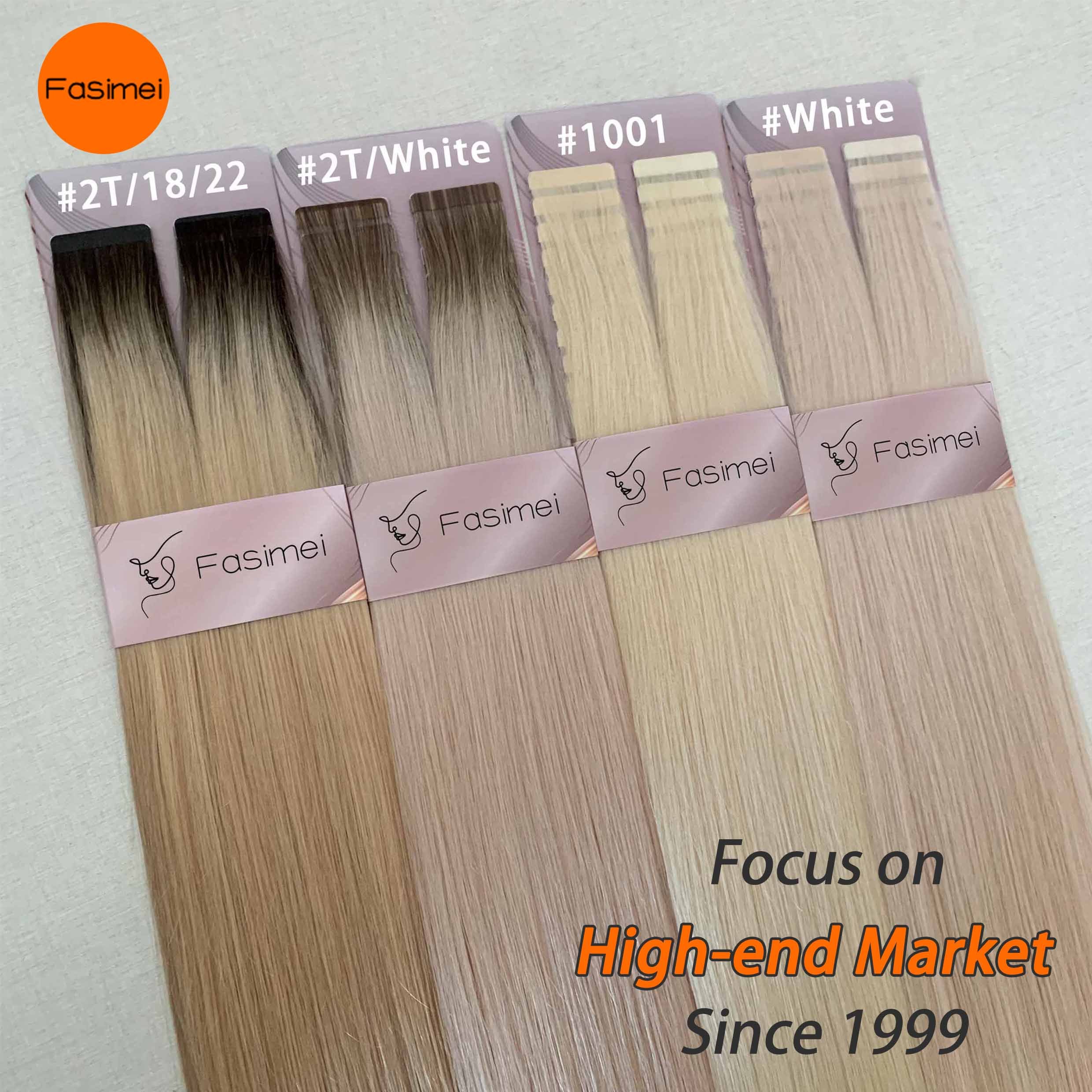 Russian Human Hair Tape Hair Extension Raw Cuticle Aligned Products Factories Straight Design Tape In Human Hair Extensions