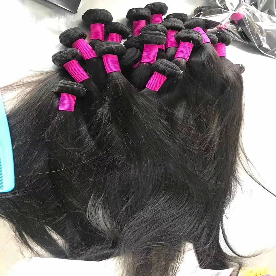 12A Grade High Quality Double Drawn Raw Virgin Cuticle Aligned Human Hair Bundles,Human Hair Extension Vendors