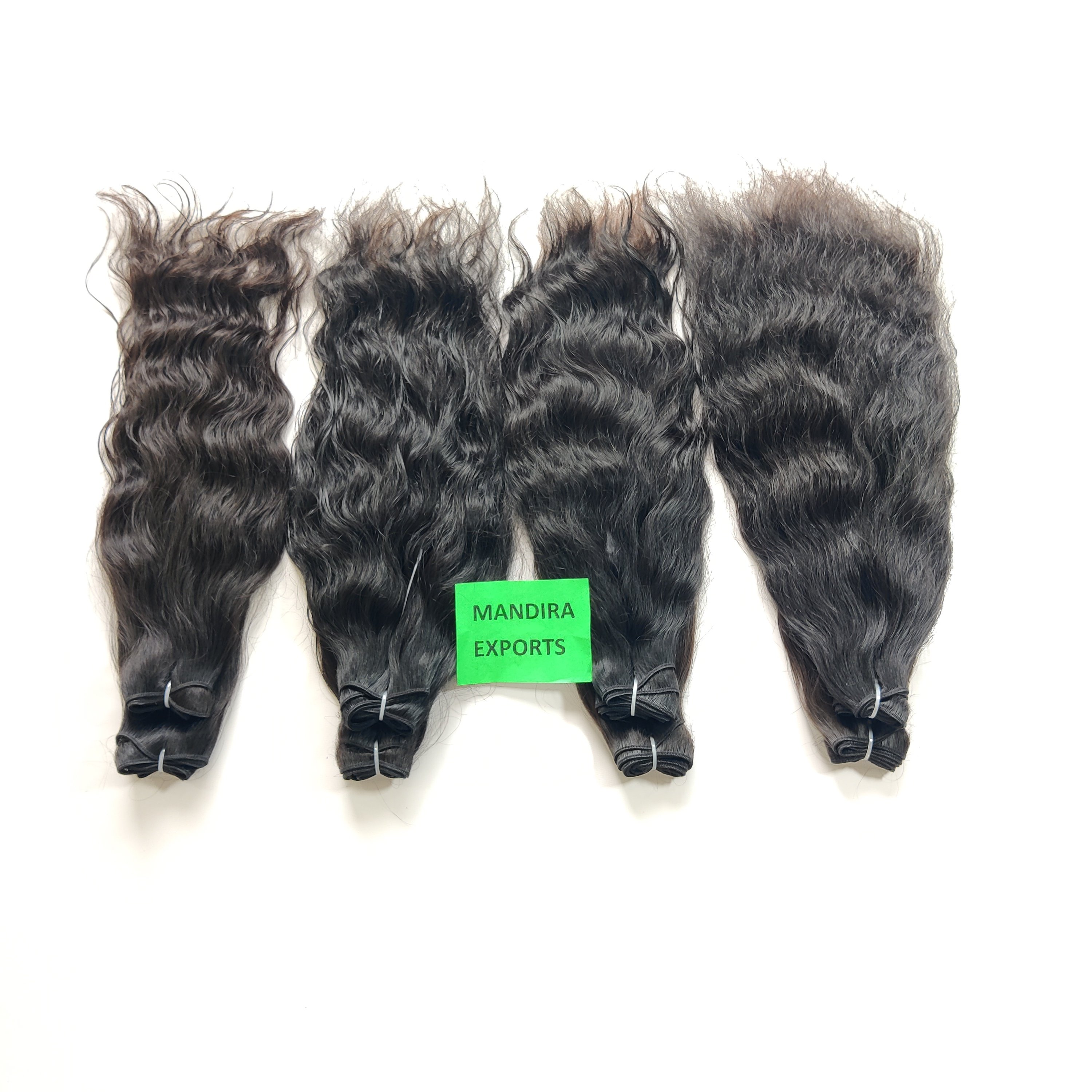 Raw cuticle aligned virgin single donor hair loose wave black color straight bundles indian temple virgin human hair Extensions