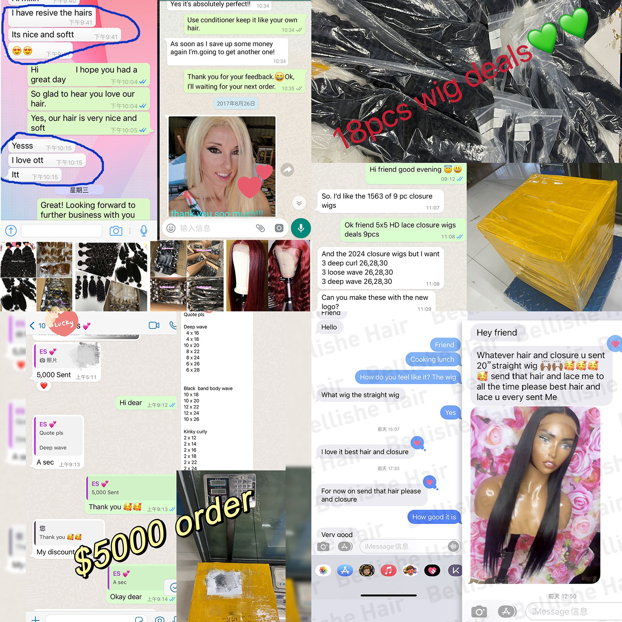 Bellishe Brazilian Human Hair Extensions Wholesale Mink Indian Curly Deep Wave Bundles Bulk Vendors Human Hair Bundle