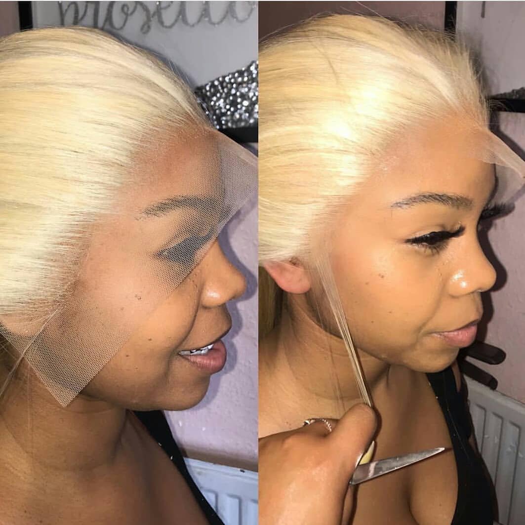 Cheap Brazilian Bone Straight Human Hair HD Lace Frontal Wig For Black Women 613 Blonde 13x6 Hd Human Hair Lace Front Wig Vendor