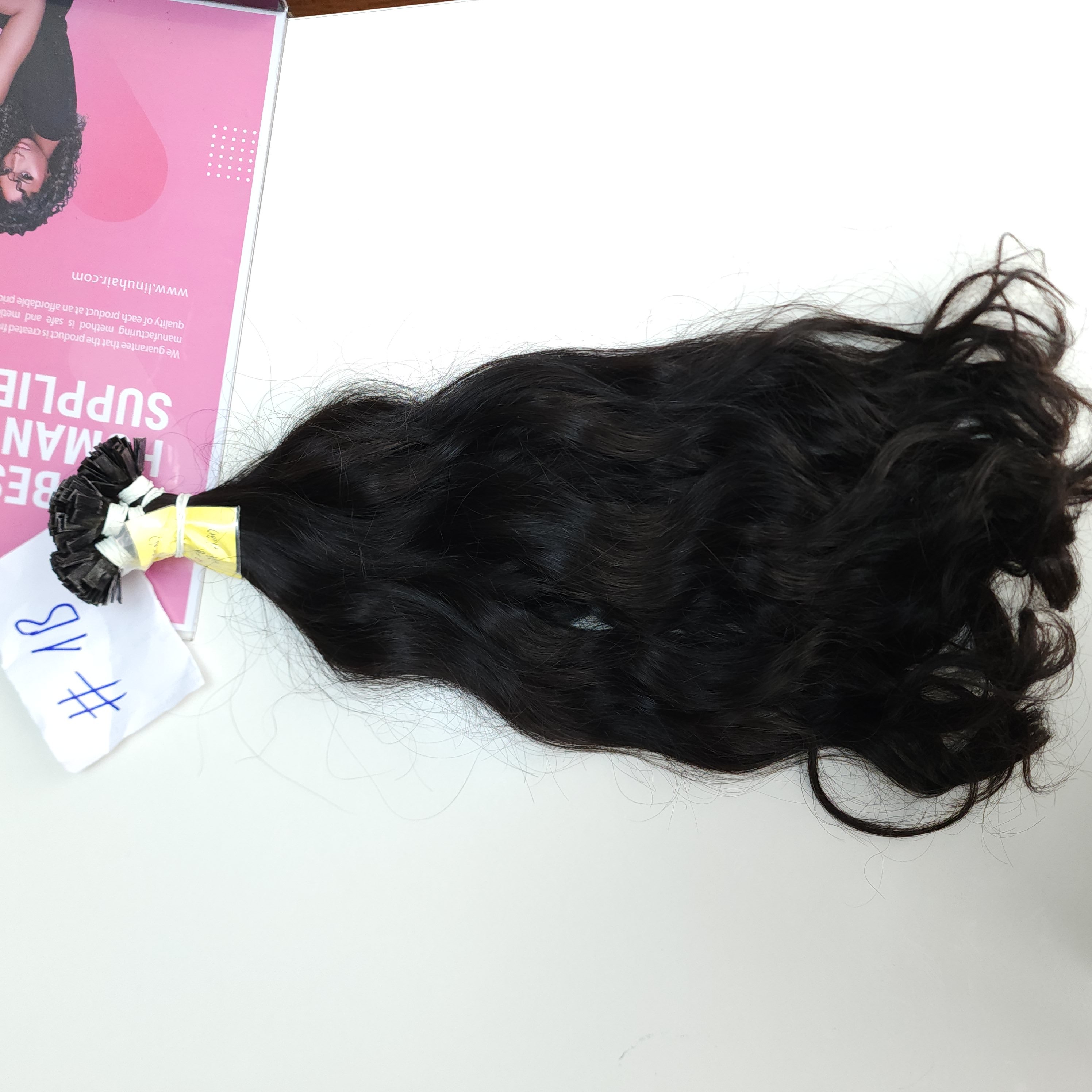 Wholesale Hot Selling 100% Real Vietnamese luxury Human Hair Double Drawn Flat Tip Hair Extensions Keratin