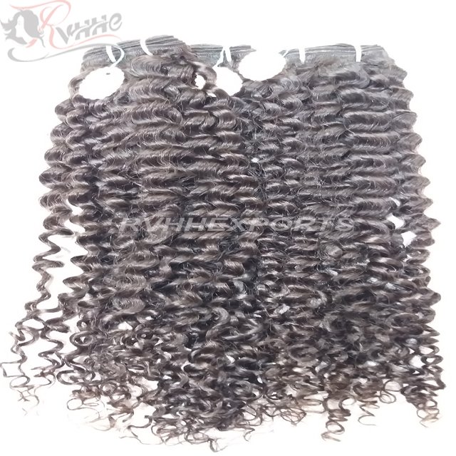 Water Wave Virgin Hair Bundle Deals Wet And Wavy Human Hair Extension 10A Steam Processed Curly Weave