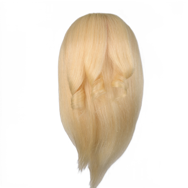 Barber Training Head Manikin Head with Human Hair Manikin Head