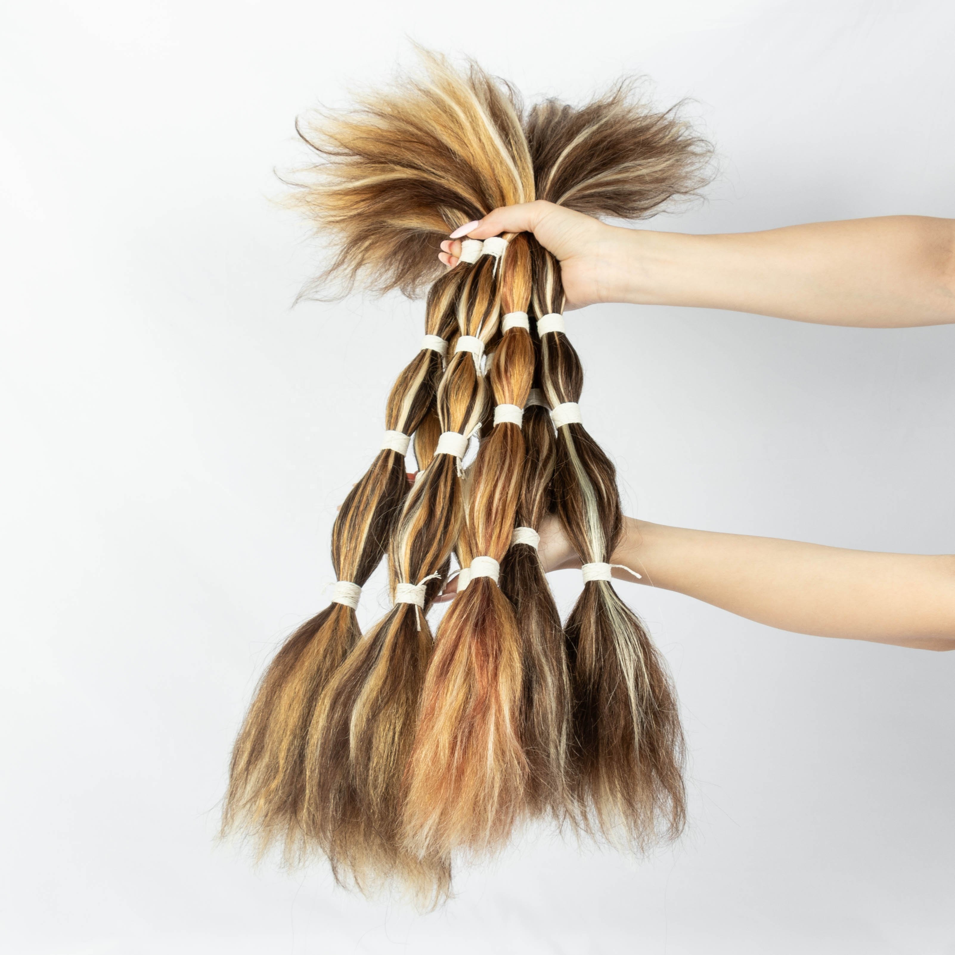 Hot Selling High Quality 100% Unprocessed Human Hair Wet And Wavy Human Bulk Hair For Braiding