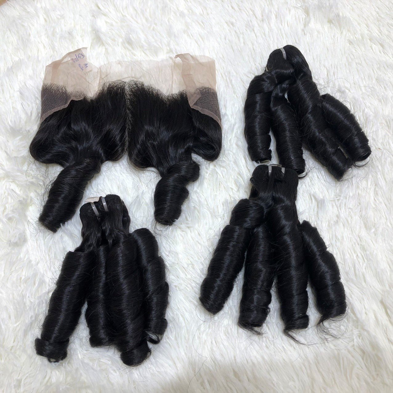 ADY Hair Wholesale Fumi Natural Color Double Drawn Virgin Hair 100% Human Hair Vietnam