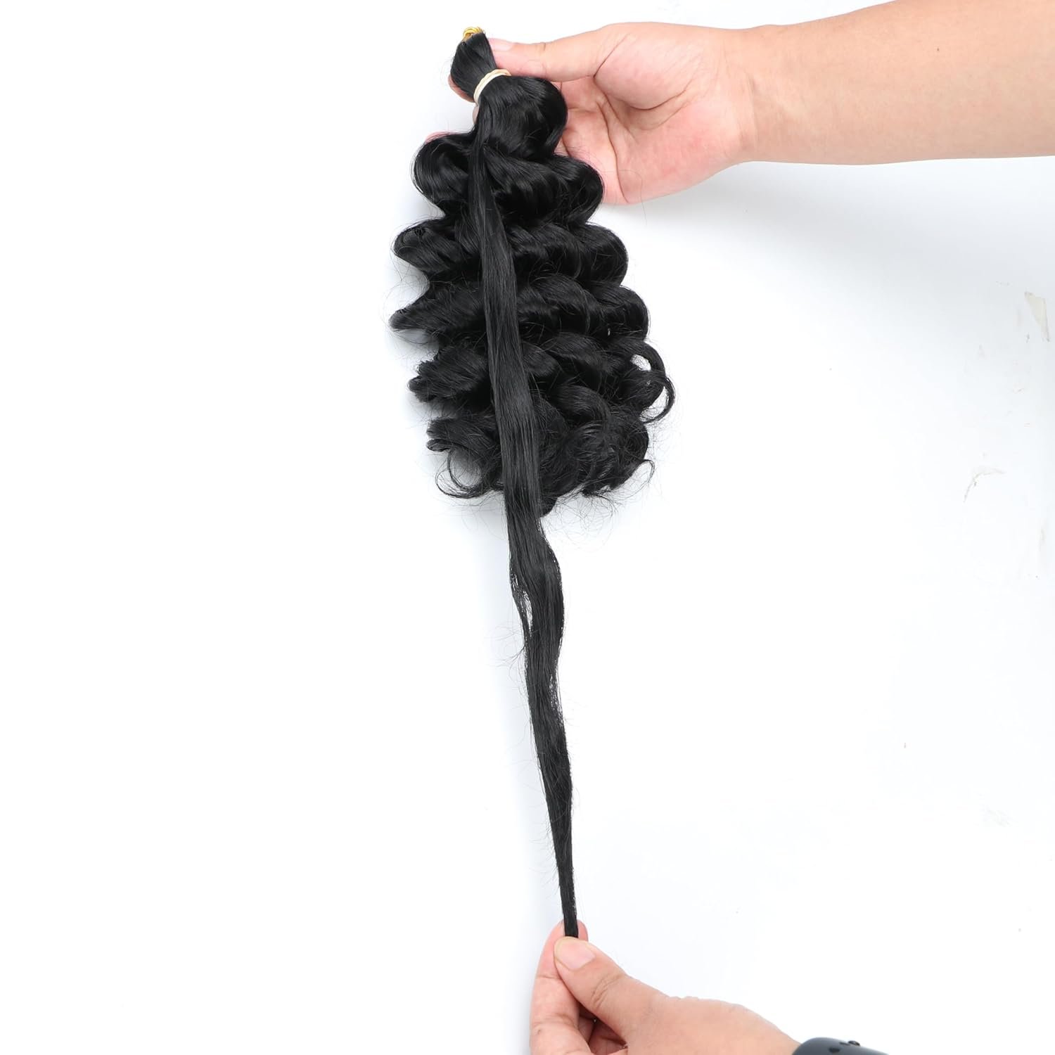 Boho Box Braids Crochet Hair for black Women loose french curl Bob Crochet Braids for Synthetic Bohemian Braiding Hair Extension