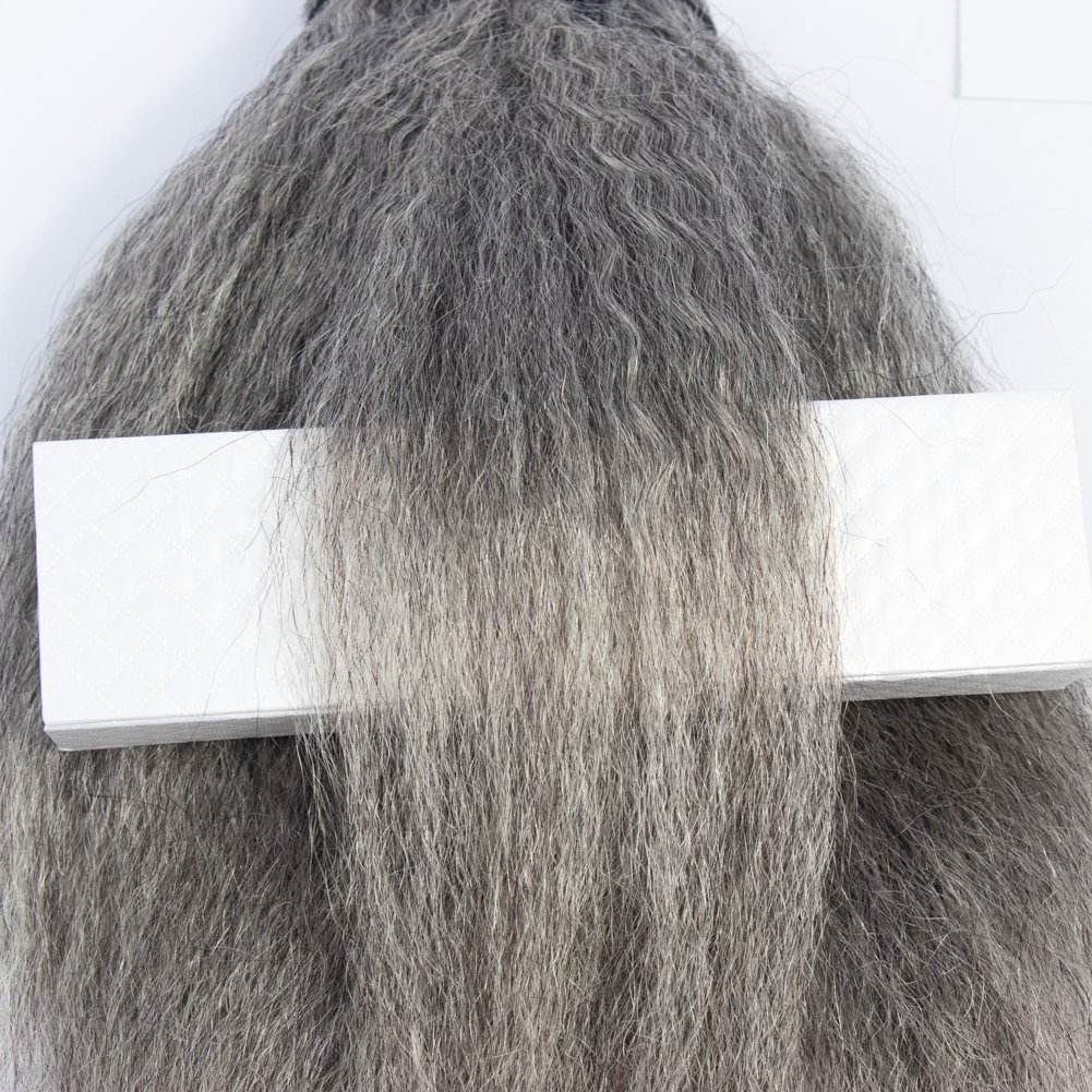 Latest Best Selling Gray Human Hair Weaves Cuticle Aligned Virgin Remy Hair Bundles Gray OEM ODM Hair Extention