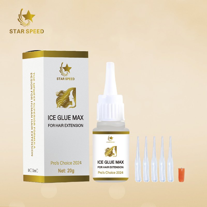 Human Hair Extension Ice Glue Max Remover 25G Clear Hair Extension Salon USE Private Label Gel Remover